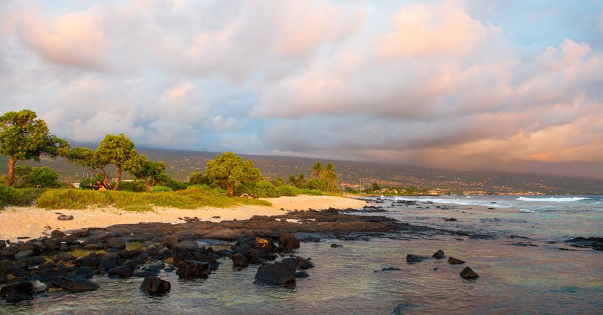 Old Kona Airport State Recreation Area, Hawaii, USA